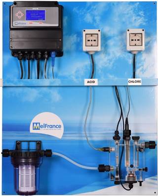 REGULATION MEL AMPERO II OPN CL - pH 230 V MELFRANCE