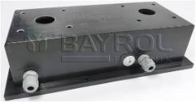 BOITE SUPPORT DE POMPE, 2 POMPES BAYROL