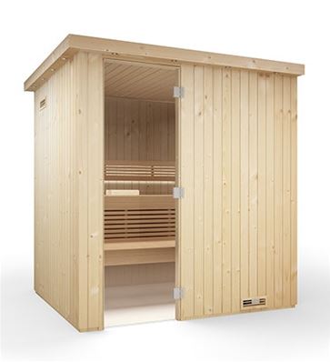 SAUNA HARMONY PRO 1930x1930x2170 8 kW