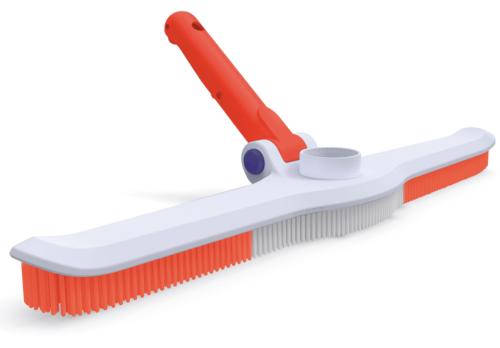 BROSSE DE PAROI ASPIRANTE AVEC MANCHE ORIENTABLE