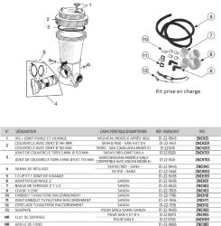 JOINT DE COUVERCLE TORS 5 mm Ø153 mm POUR SK940/960 - SAN4