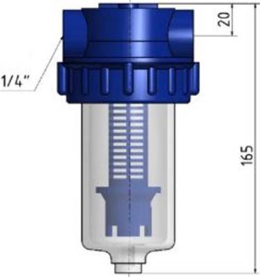 FITLRE APIC COMPLET F20 1/4" REF BAYROL 172140